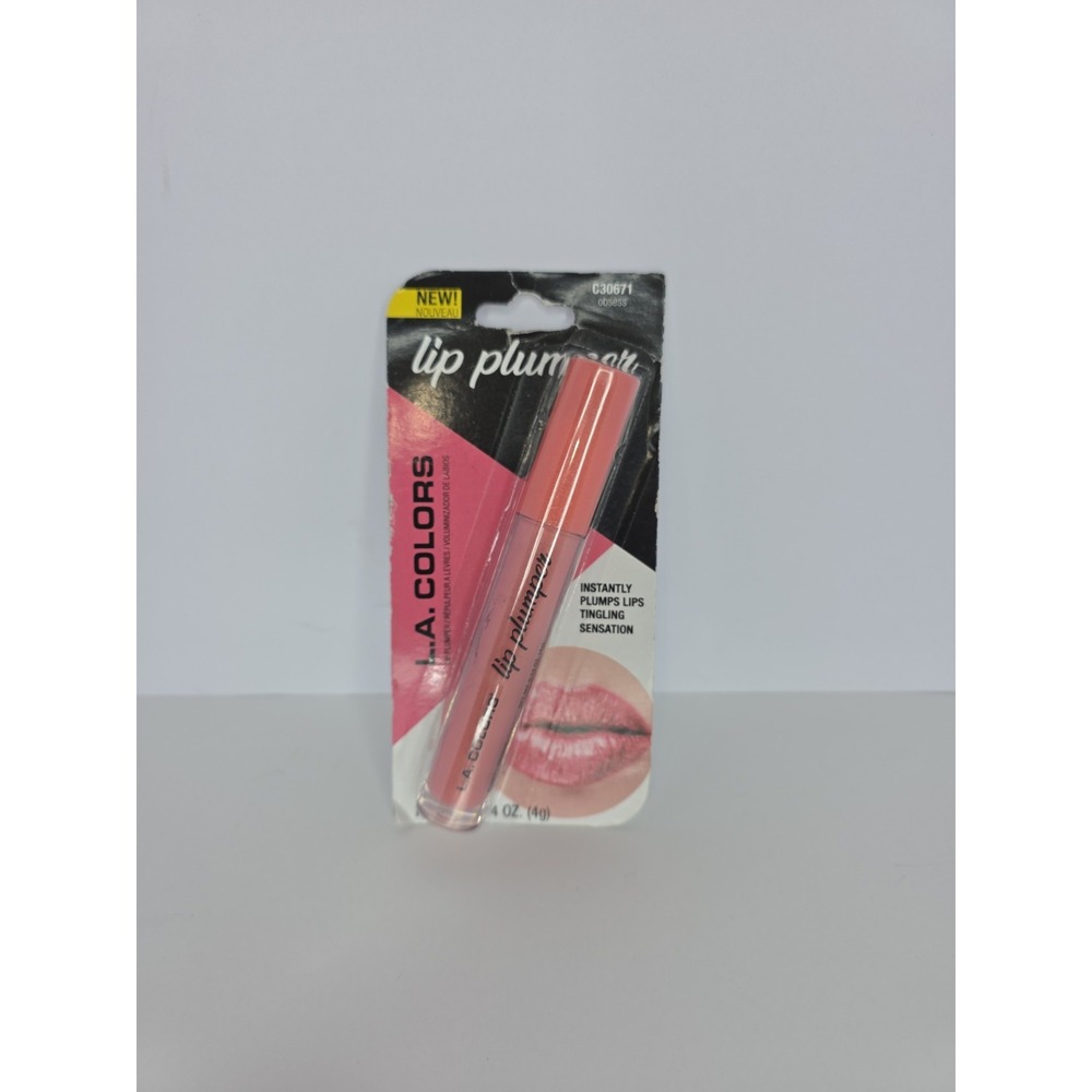 L.A. Colors‎ Lip Plumper Tingling Gloss C30671 Obsess